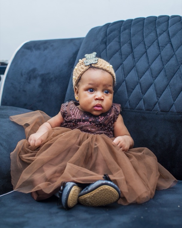 Ramona in her sequinned tutu